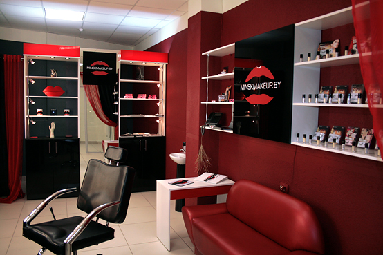Оформление макияжного салона Minskmakeup